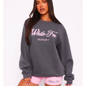 White Fox Crewneck Season 7 NEW size l/xl